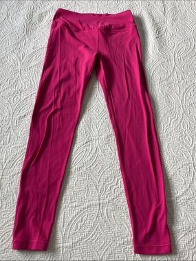 Athleta Girls Fuchsia Performance Leggings size 8-10/medium